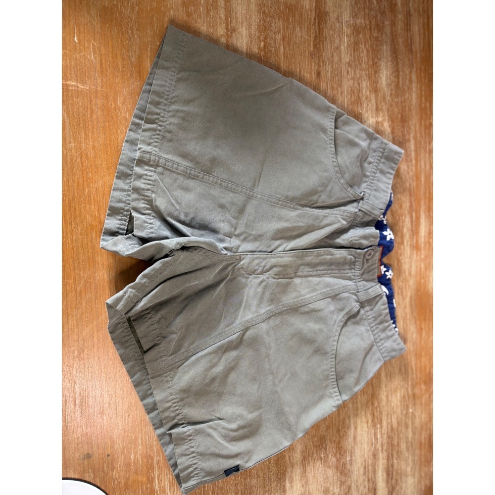 Horny Toad Womens Olive Green Herringbone Utility Hiking Shorts Size 8